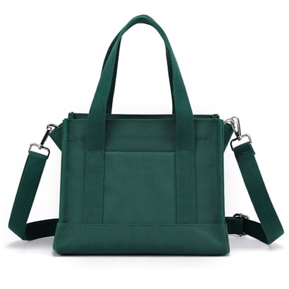 Mini Canvas Tote Purse - Picture 1 of 5